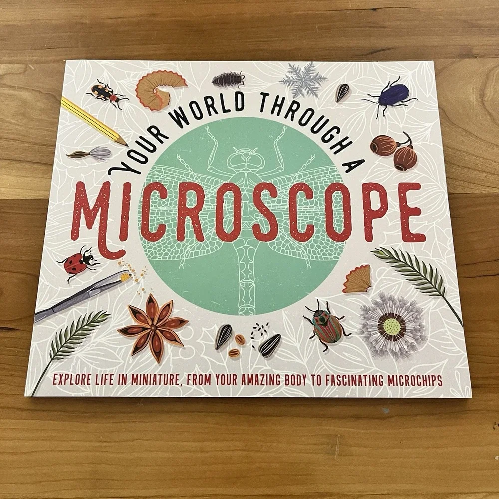 Your World Through A Microscope Paperback Book‎